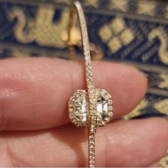 Swarovski Rose Gold Bracelet with Clear Crystals - Picture 8 of 9